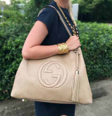 gucci soho tote medium|gucci large soho tote.